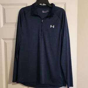 Under Armour Midnight Blue Half-Zip Top